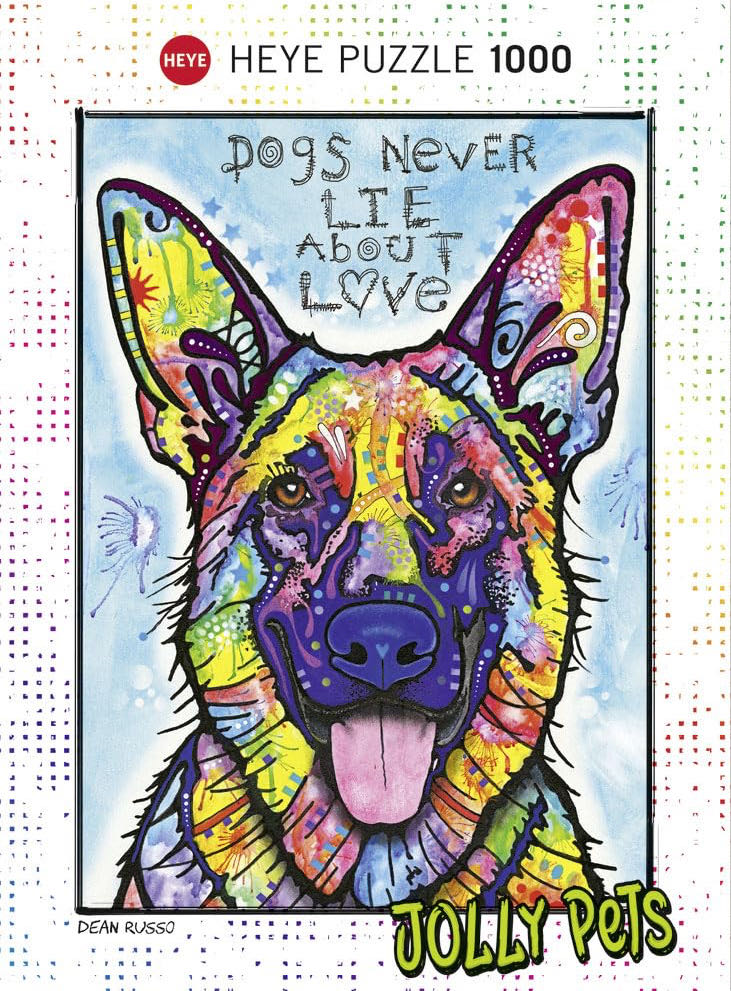 Dogs Never Lie - HEYE puzzle collectible [Barcode 4001689297329] - Main Image 2