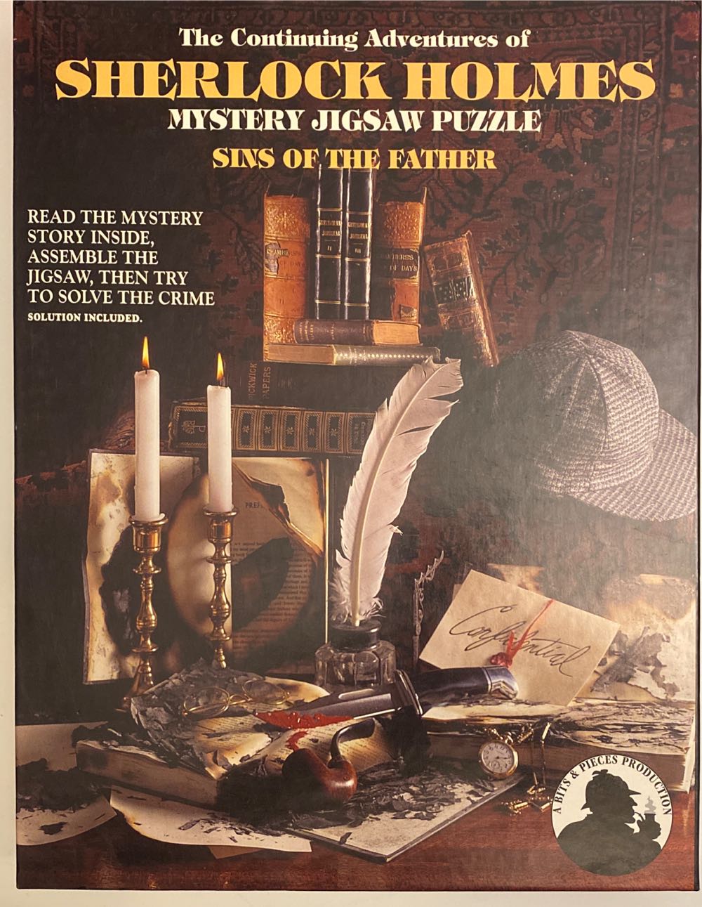 NFS Sherlock: The Case Of The Fallen Actress-NEW - Sherlock Mysteries 🚫 puzzle collectible [Barcode 704812401405] - Main Image 2