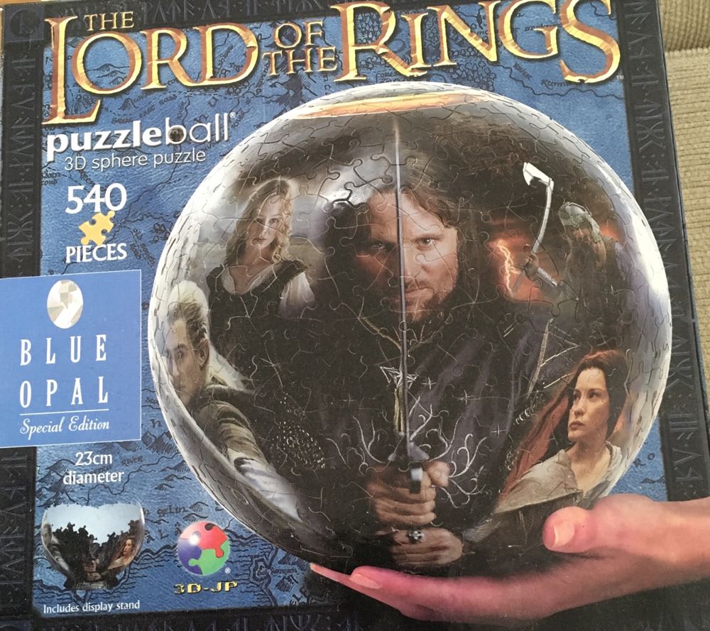 The Lord Of The Rings Puzzle Ball 3D  puzzle collectible [Barcode 633793004780] - Main Image 1