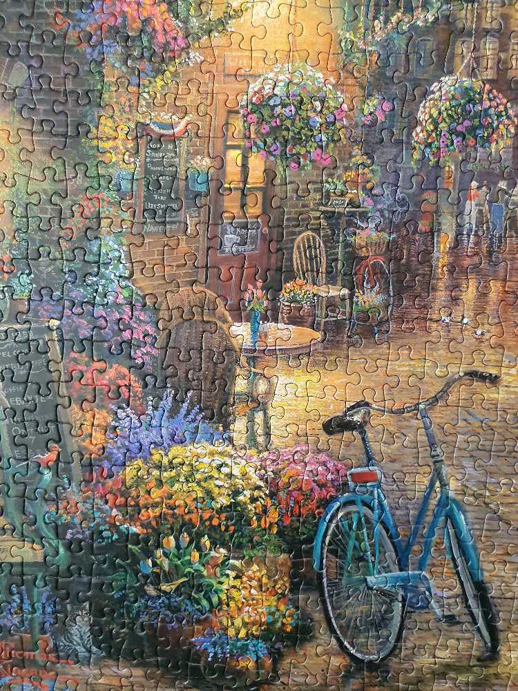 Amsterdam Cafe  - Gibsons puzzle collectible [Barcode 5012269063080] - Main Image 3