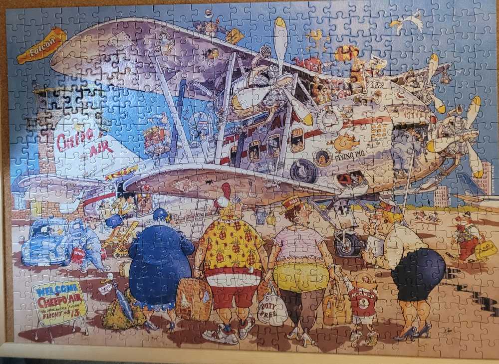 Happy Holidays  - Wasgij puzzle collectible [Barcode 8710126109519] - Main Image 2