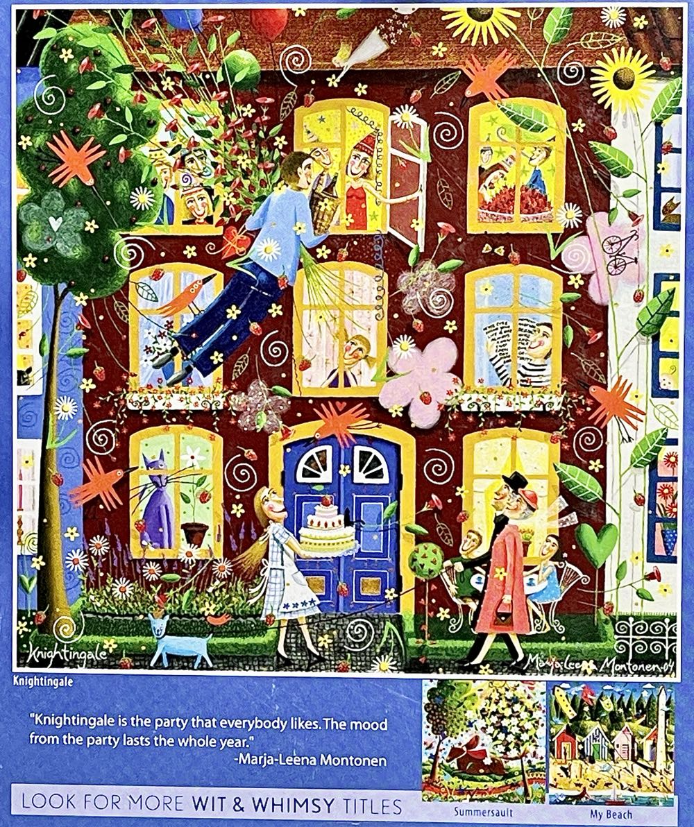 Wit & Whimsy: Knightingale - Ceaco puzzle collectible [Barcode 021081023627] - Main Image 4