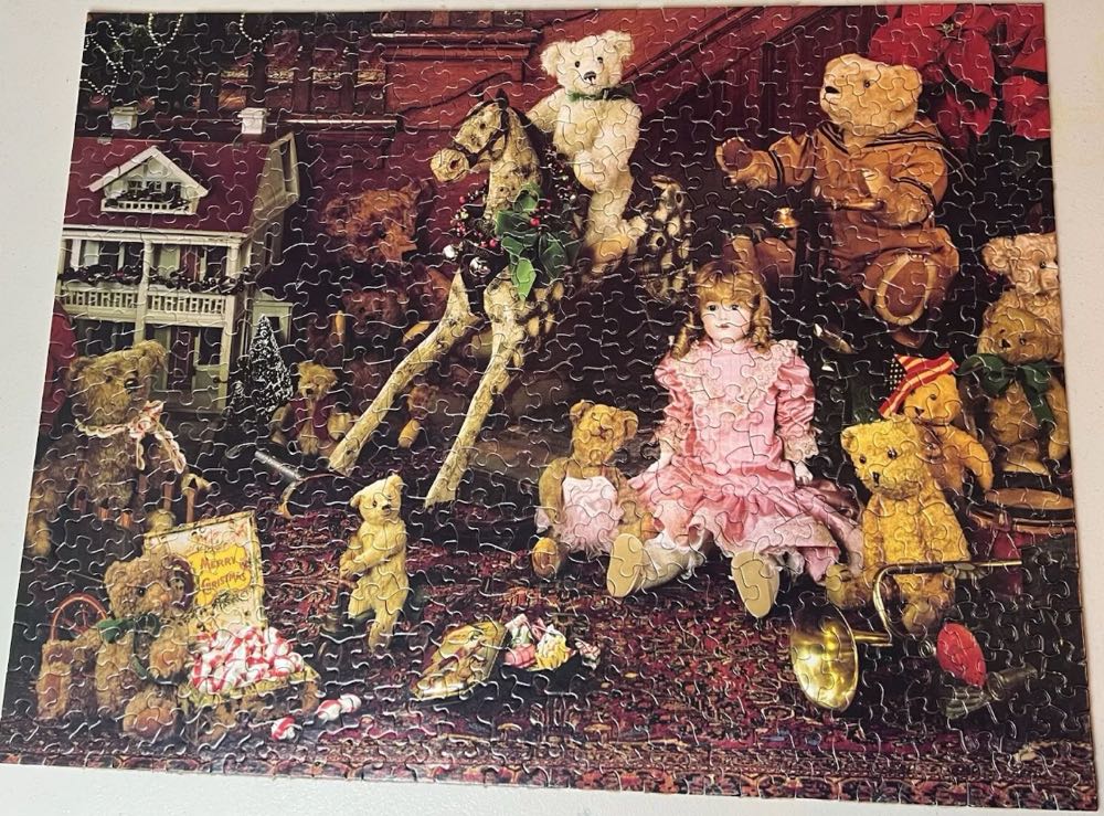 Treasures Of Christmas Past - Springbok puzzle collectible - Main Image 4