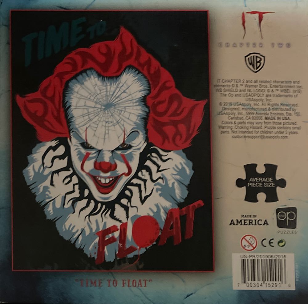 It Chapter 2: Pennywise - Time To Float - The OP puzzle collectible [Barcode 700304152916] - Main Image 2