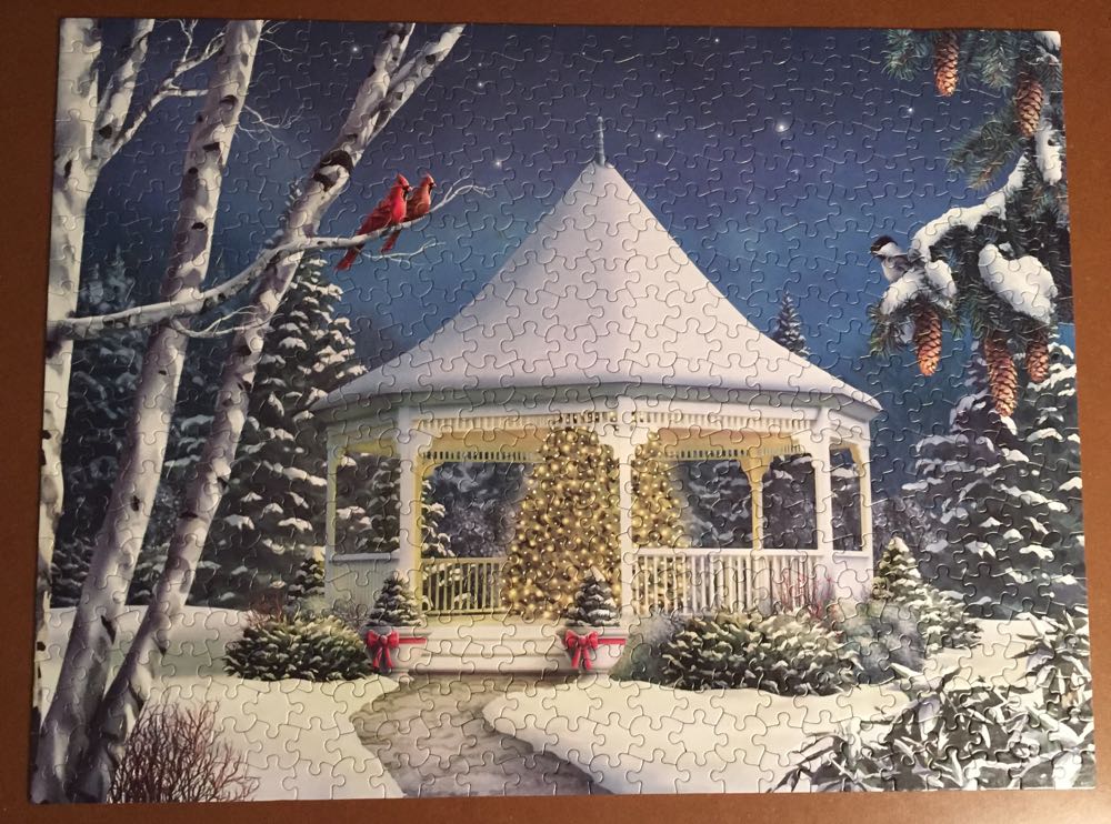 Shining Brightly* - White Mountain Puzzles puzzle collectible [Barcode 724819249015] - Main Image 2