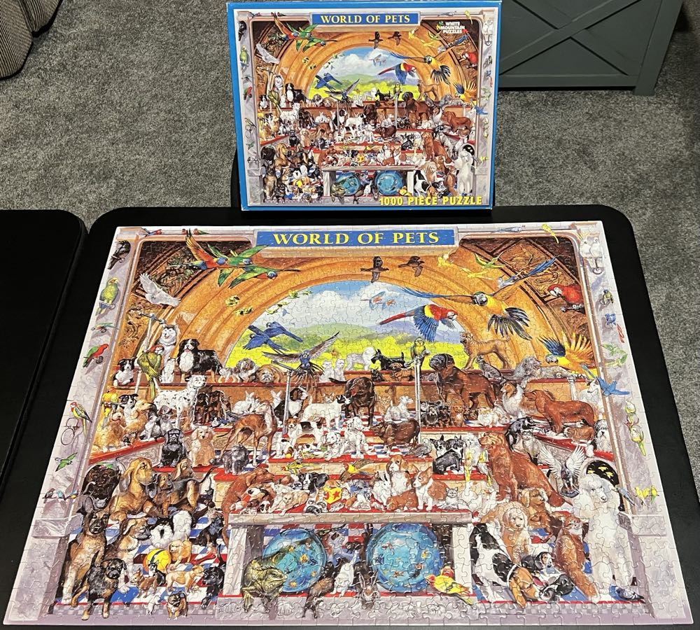 World Of Pets - White Mountain puzzle collectible [Barcode 724819249435] - Main Image 3