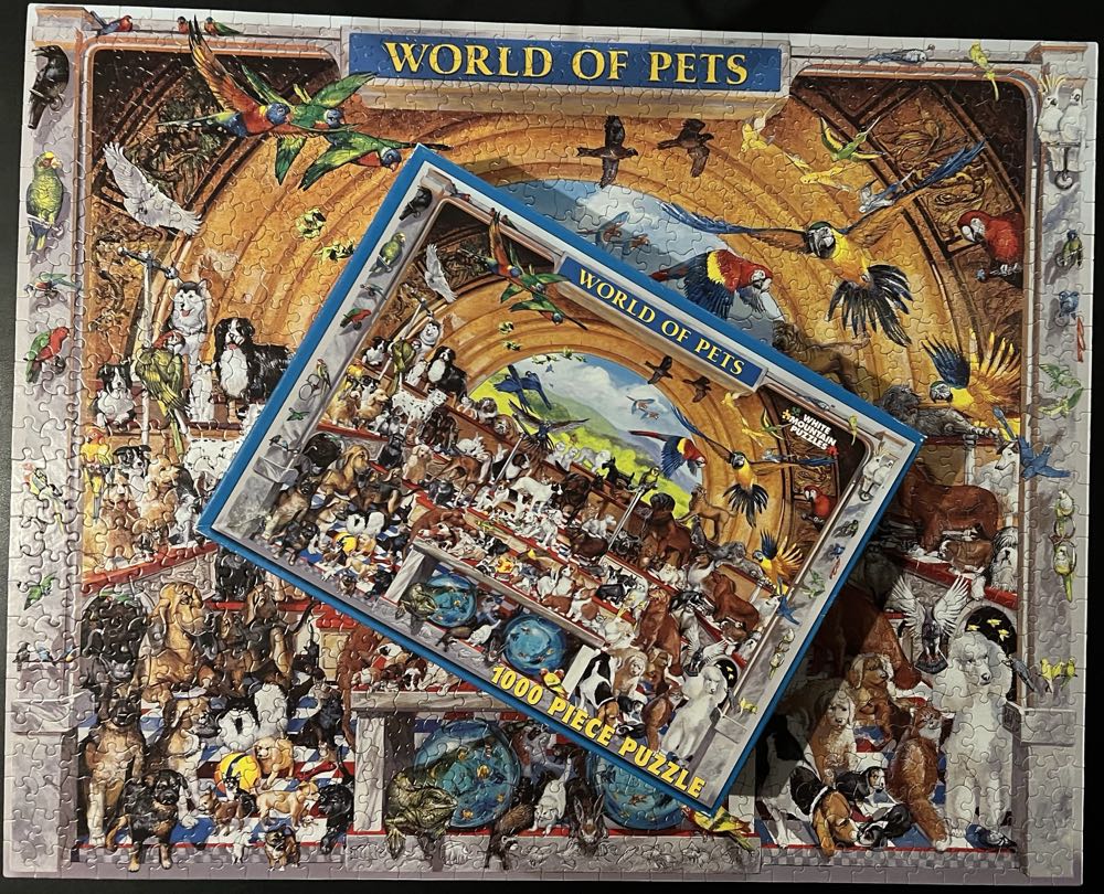 World Of Pets - White Mountain puzzle collectible [Barcode 724819249435] - Main Image 4