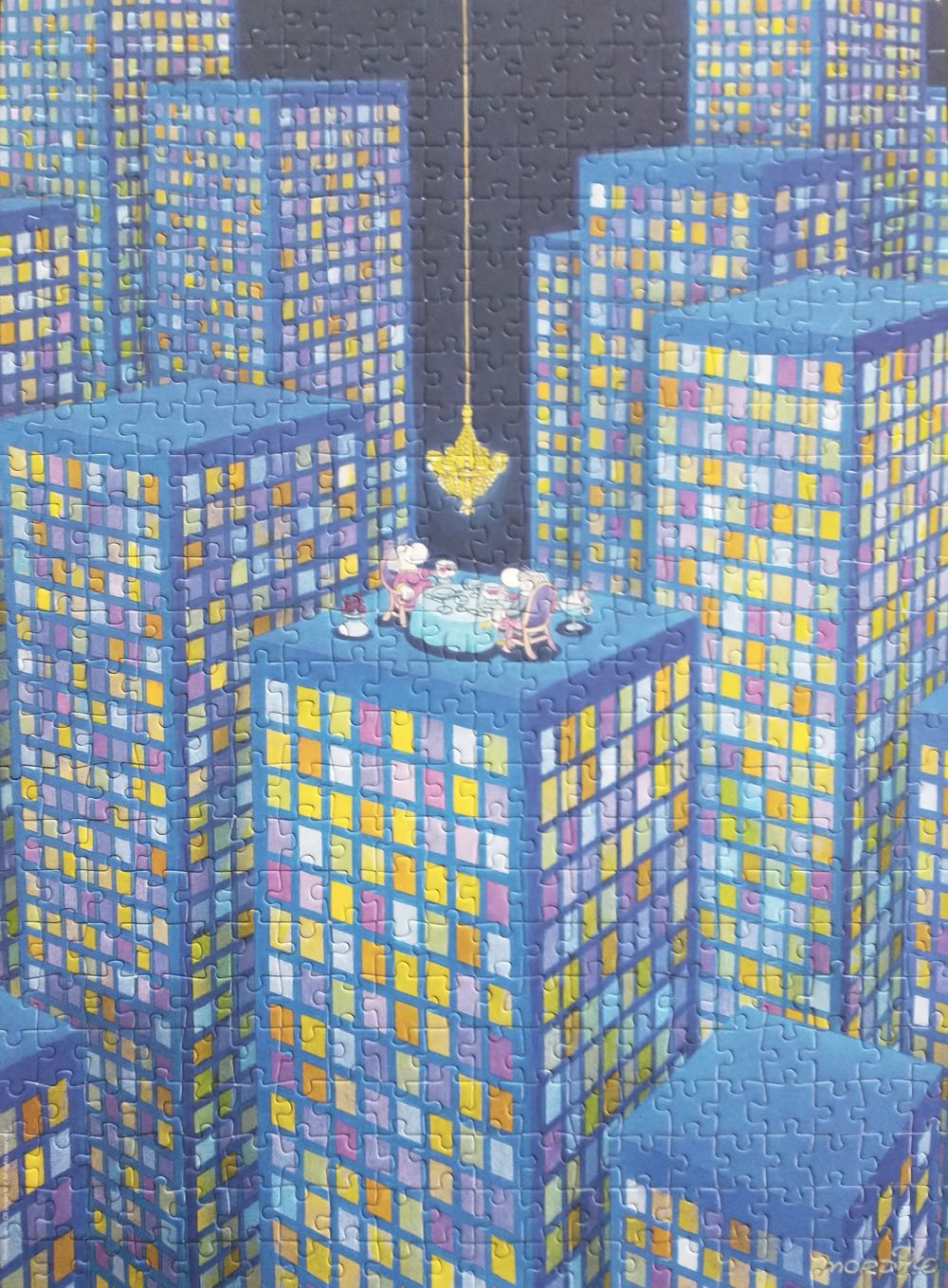 The Dinner - Clementoni puzzle collectible [Barcode 8005125350773] - Main Image 3