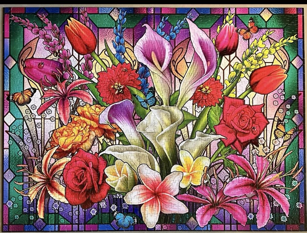 Window Lilies - Buffalo puzzle collectible [Barcode 079346122158] - Main Image 4