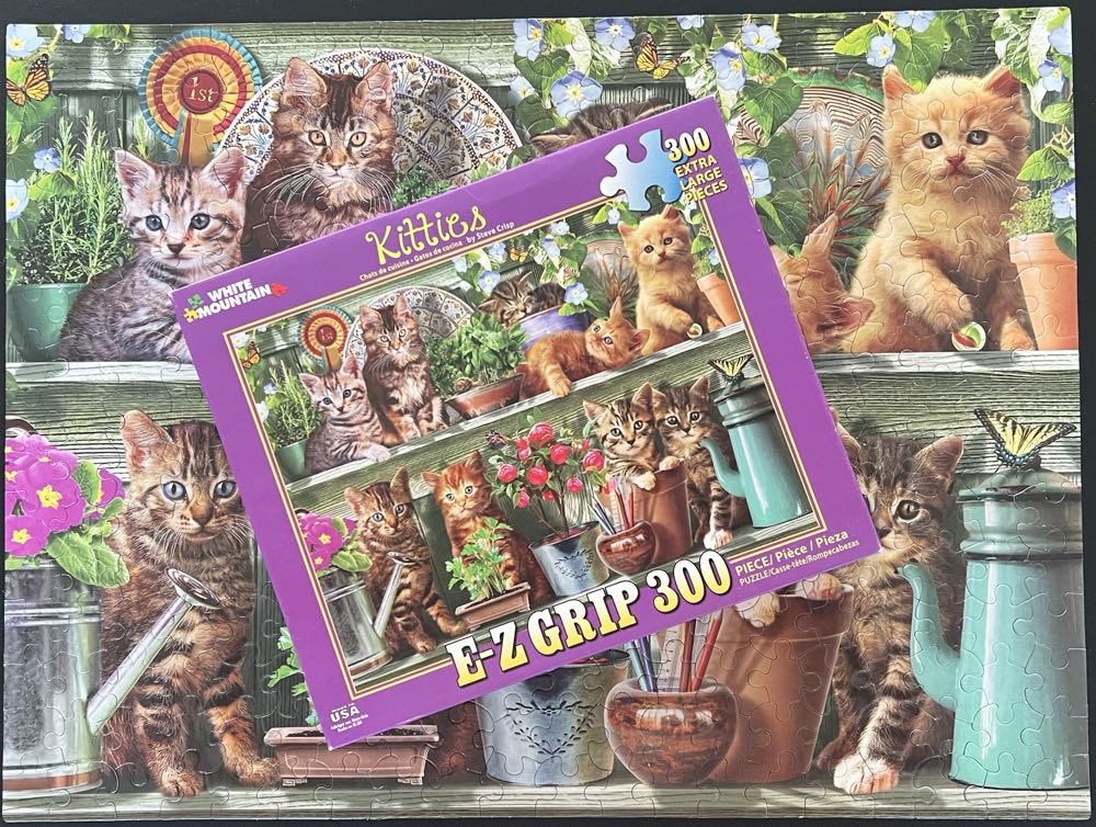 Kitties - White Mountain Puzzles puzzle collectible [Barcode 724819258000] - Main Image 4