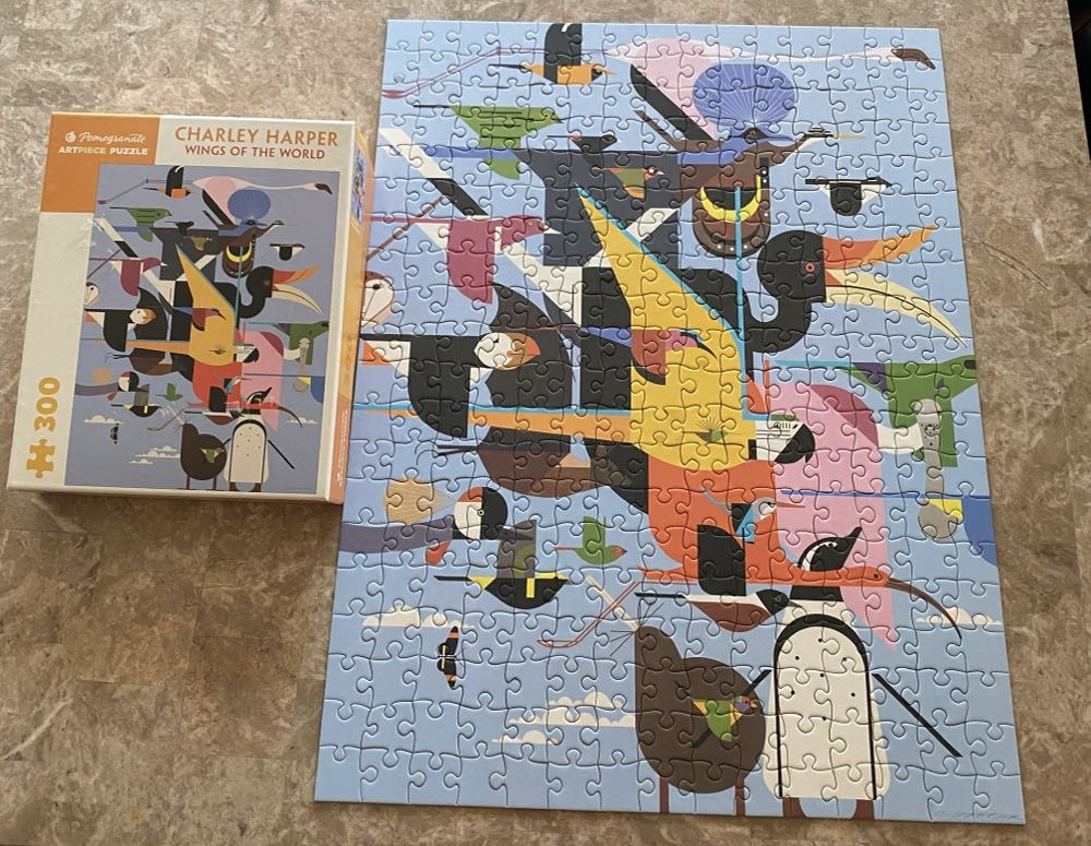 Wings Of The World - Pomegranate puzzle collectible [Barcode 9780764959493] - Main Image 2