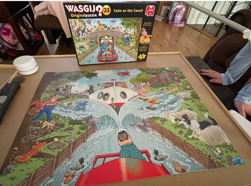 Original #33: Calm On The Canal - Jumbo puzzle collectible [Barcode 9414131772551] - Main Image 3