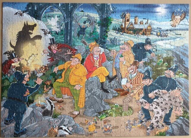 Mystery #14 The Hound Of Wasgijville - Wasgij puzzle collectible [Barcode 9414131770397] - Main Image 2