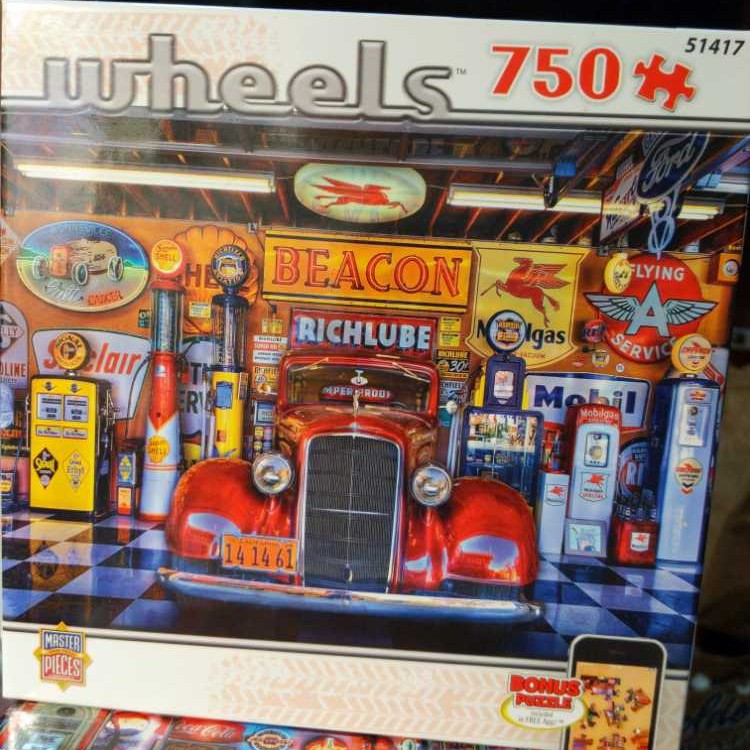 Dampy Donuts on a Dreary Day - SOLD