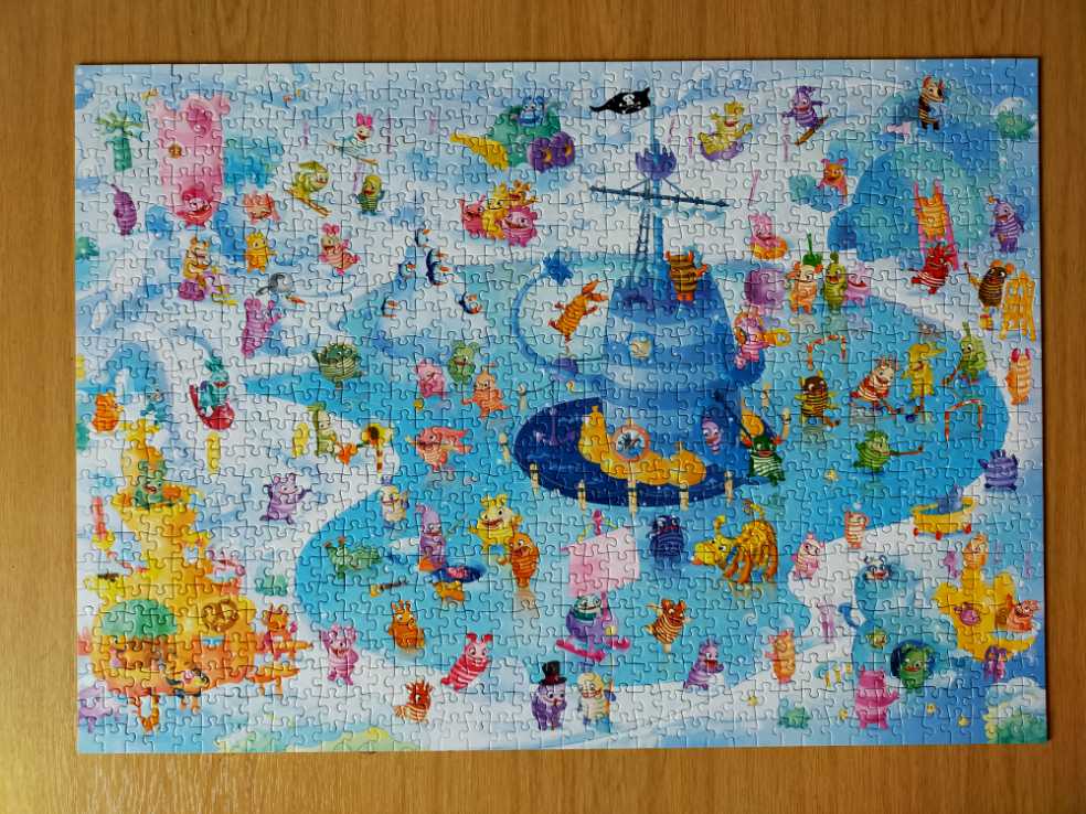 Sorgen Fresser. Winter Fun (SOLD) - Schmidt puzzle collectible [Barcode 4001504593711] - Main Image 2