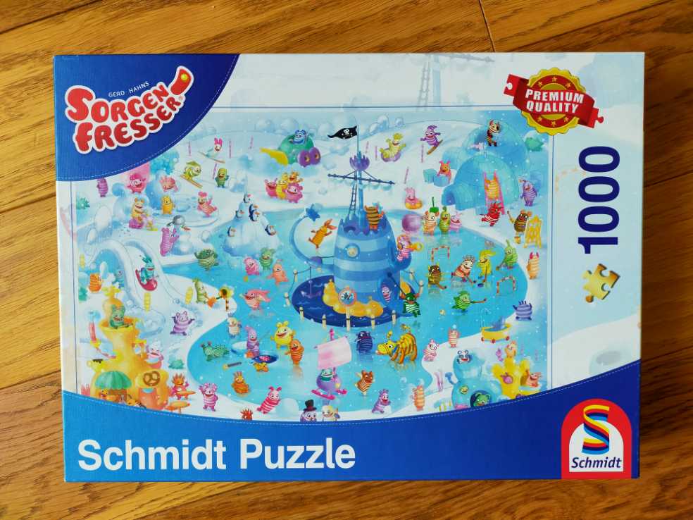 Sorgen Fresser. Winter Fun (SOLD) - Schmidt puzzle collectible [Barcode 4001504593711] - Main Image 3