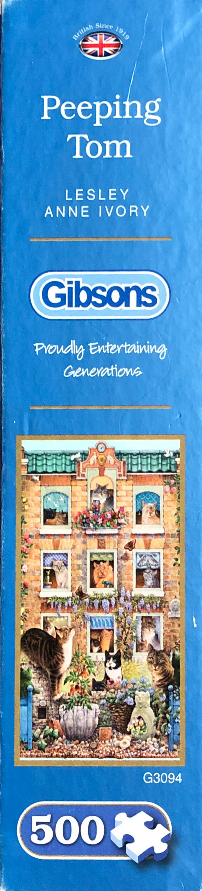 Peeping Tom - Gibsons puzzle collectible [Barcode 5012269030945] - Main Image 4