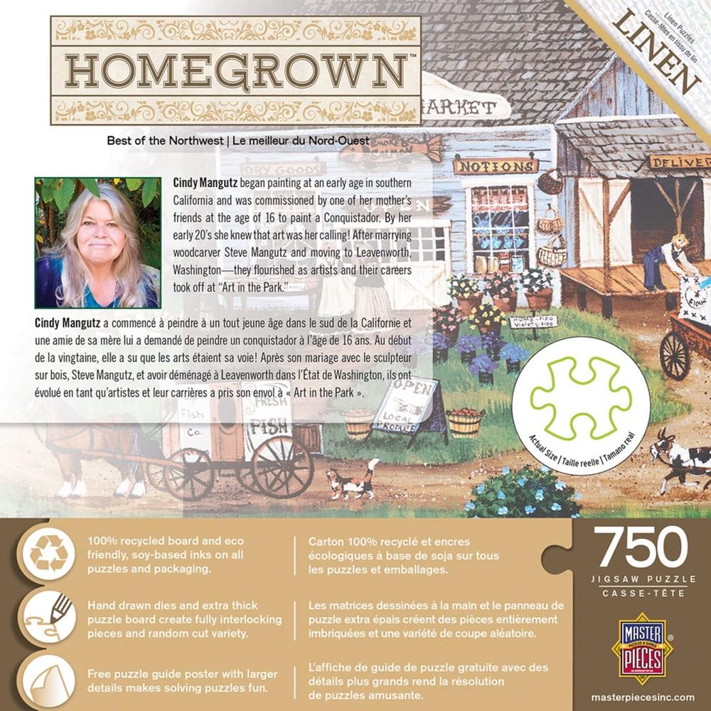 Best Of The Northwest - MasterPieces puzzle collectible [Barcode 705988318047] - Main Image 2