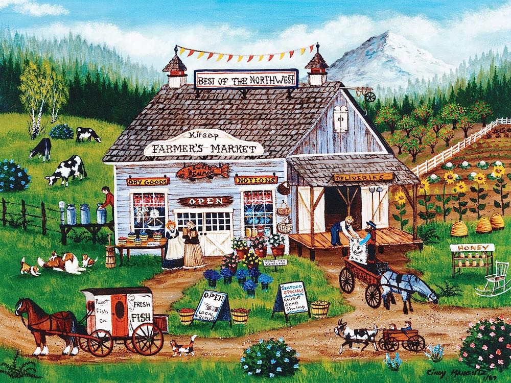 Best Of The Northwest - MasterPieces puzzle collectible [Barcode 705988318047] - Main Image 3