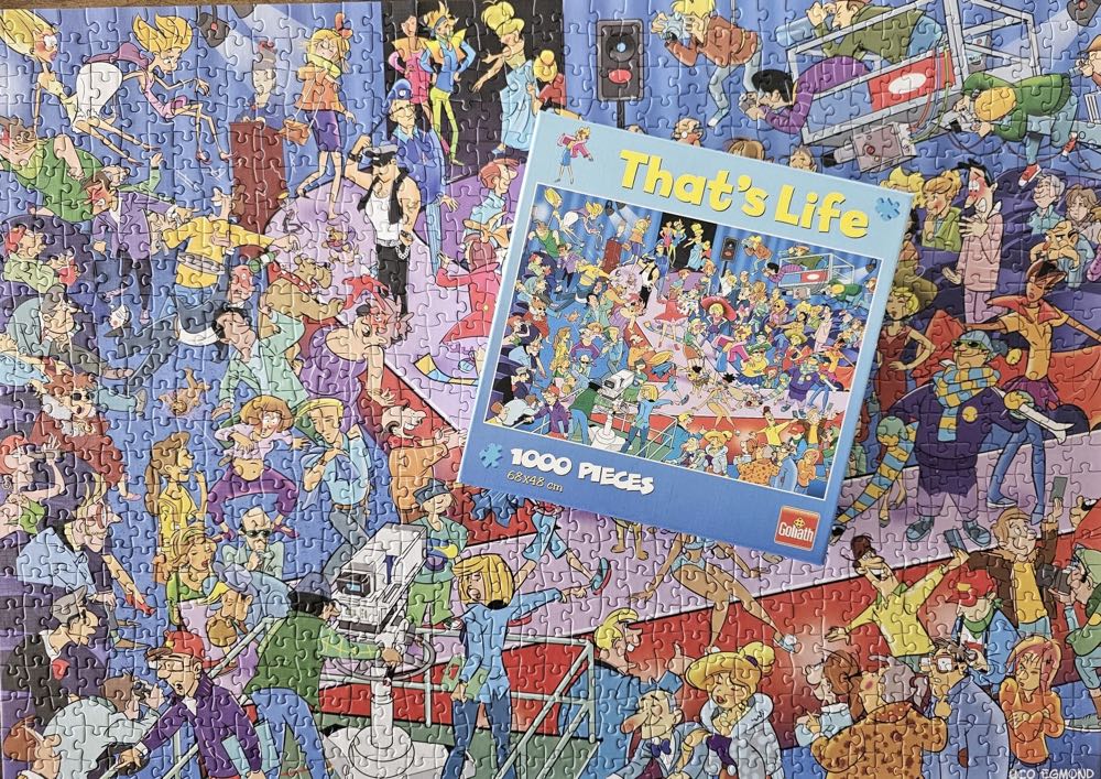 Fashion Show /Catwalk🟦 - Goliath That’s life puzzle collectible [Barcode 8711808714243] - Main Image 4