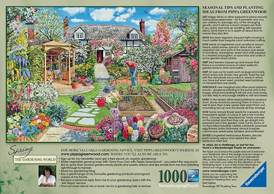 Spring The Gardening World - Ravensburger 🇬🇧 puzzle collectible [Barcode 4005556191086] - Main Image 4