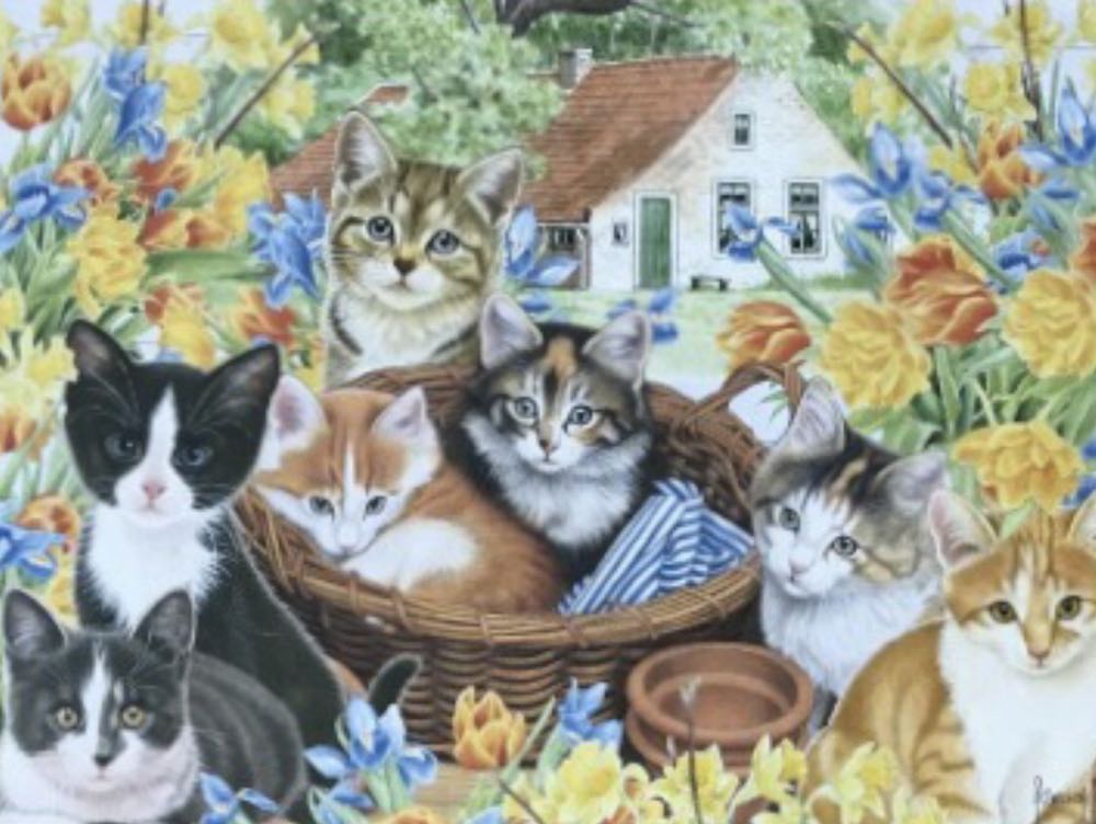 Francien Farm Cats - Jumbo puzzle collectible [Barcode 8710126818978] - Main Image 2