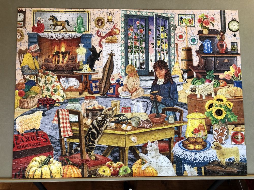Staying At Grandmas - Bits And Pieces puzzle collectible [Barcode 704812403669] - Main Image 2