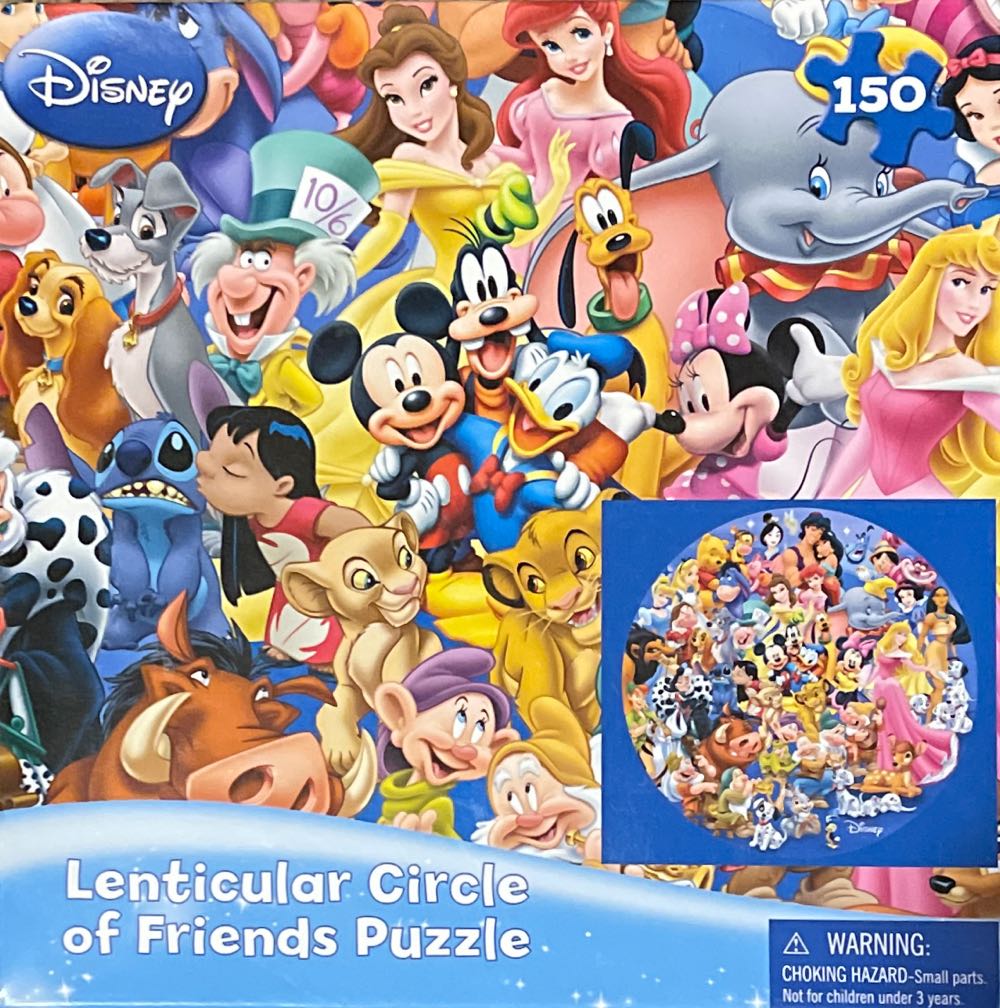 Disney: Circle of Friends - Cardnial puzzle collectible [Barcode 047754855708] - Main Image 2