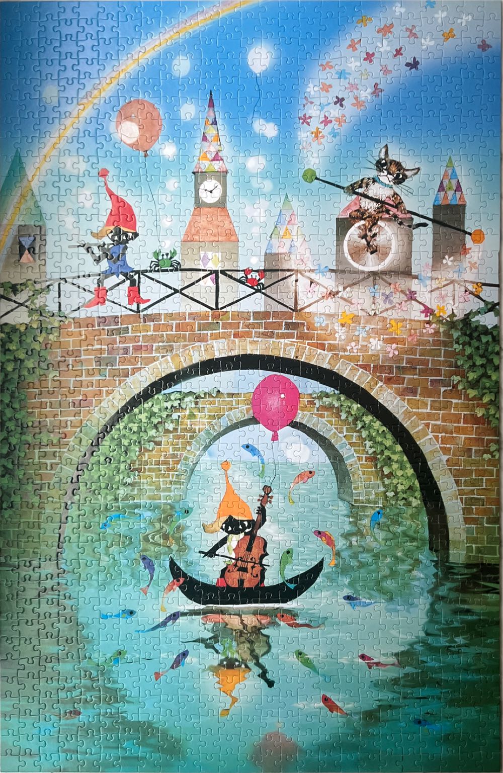 Apple One Piece Let’s Let The Rain Of Music Fall When The Real Rain Comes Up 50 X 75 Cm Japan Import - AppleOne puzzle collectible [Barcode 4959295014277] - Main Image 2