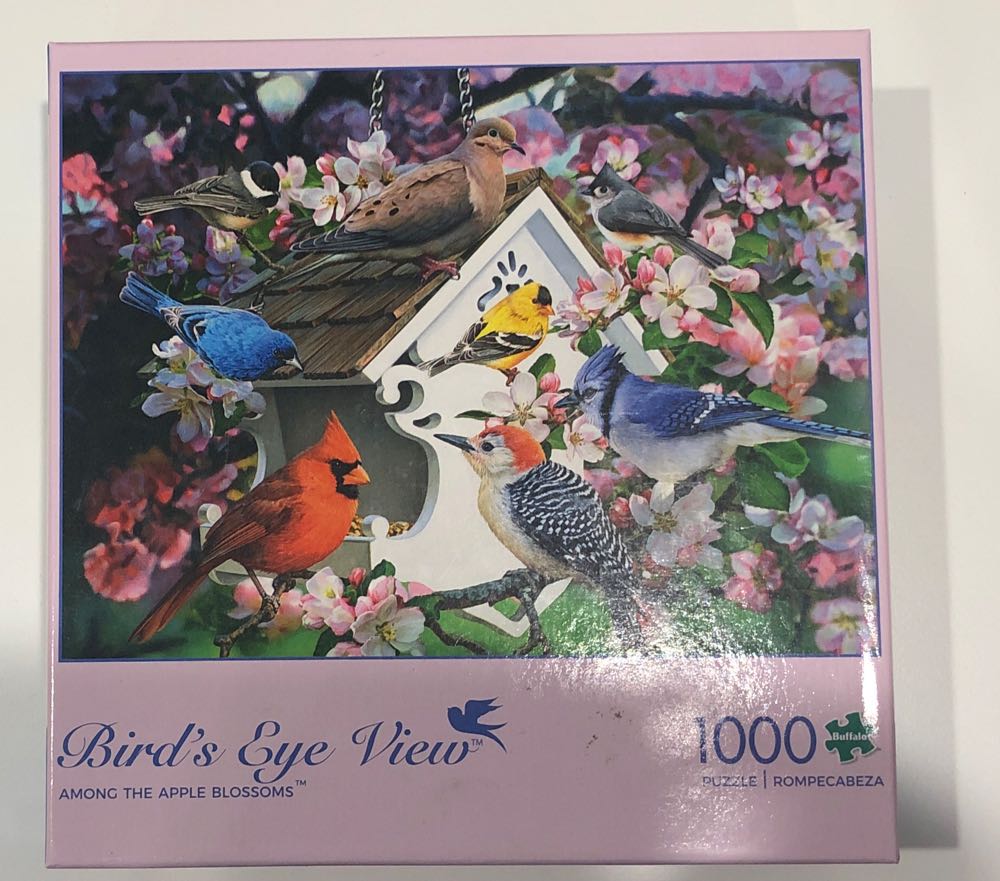 Among The Apple Blossoms - Available (uv)🔥 - Buffalo puzzle collectible [Barcode 079346124015] - Main Image 3