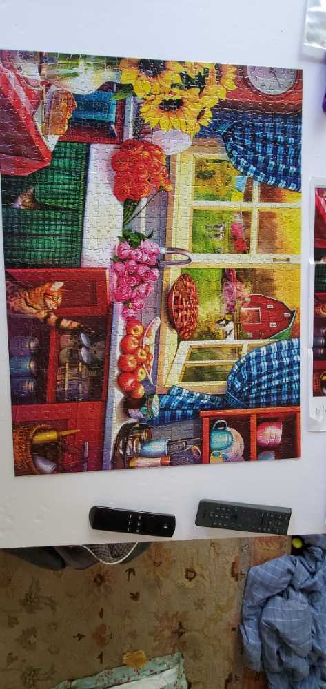 Country Kitchen✅🐝 - Buffalo puzzle collectible [Barcode 079346119479] - Main Image 2