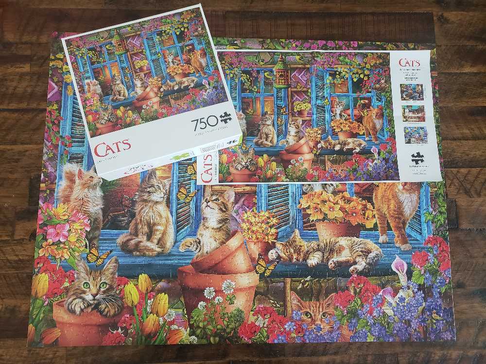 Cat’s Fantasy 🔴 - Buffalo Games puzzle collectible [Barcode 079346172924] - Main Image 3