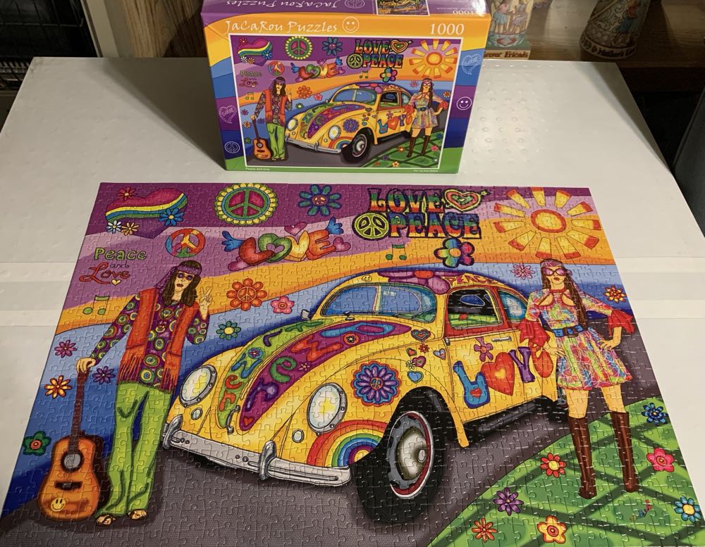 Peace And Love - Jacarou Puzzles puzzle collectible - Main Image 2