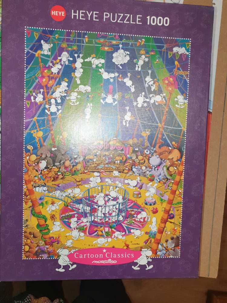 Crazy Circus  (The Show) - Heye Puzzle puzzle collectible [Barcode 4001689297558] - Main Image 1