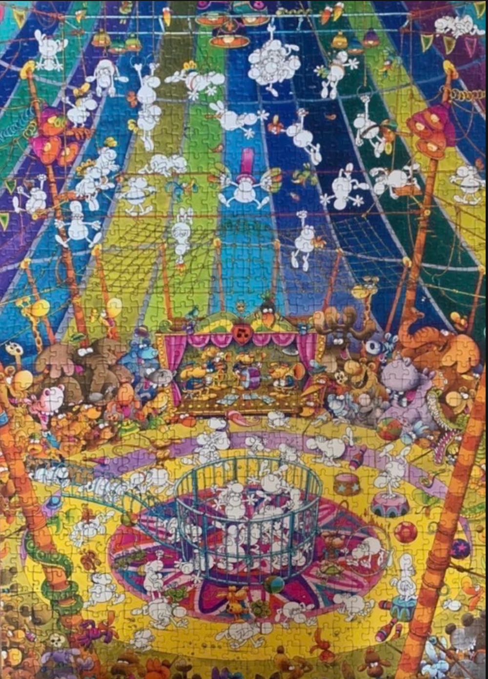 Crazy Circus  (The Show) - Heye Puzzle puzzle collectible [Barcode 4001689297558] - Main Image 3