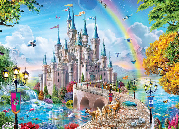 Fairyland Castle - MasterPieces puzzle collectible [Barcode 705988721038] - Main Image 2