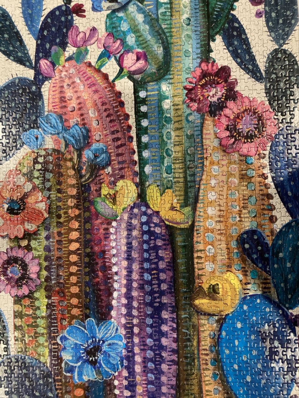 Desert Bloom Cactus Flower - Werkshoppe puzzle collectible [Barcode 810052900377] - Main Image 2