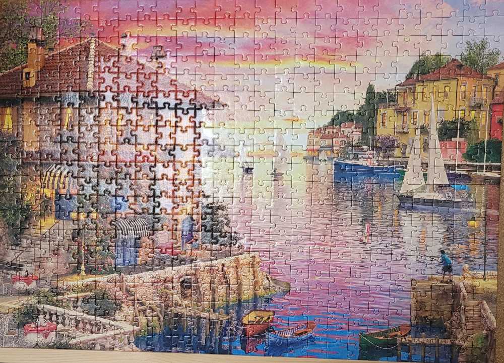 Marina View - Corner Piece puzzle collectible [Barcode 5052089299610] - Main Image 2