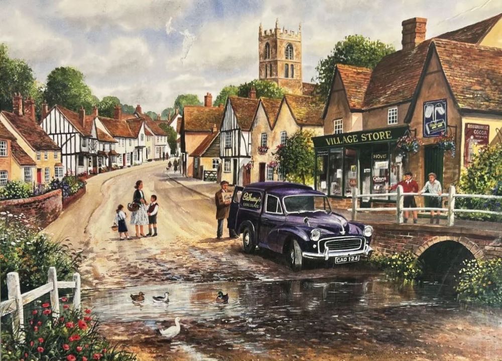 A Welcome Delivery - Gibsons puzzle collectible [Barcode 5012269004502] - Main Image 2