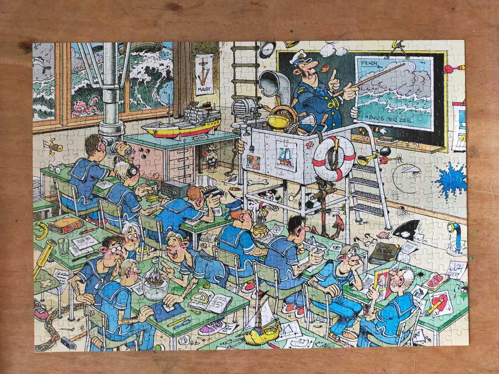 81514 Navy Cadet Training - Jumbo puzzle collectible [Barcode 8710126815144] - Main Image 2