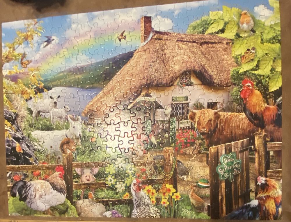 Luck Of The Irish - SunsOut puzzle collectible [Barcode 796780350069] - Main Image 2