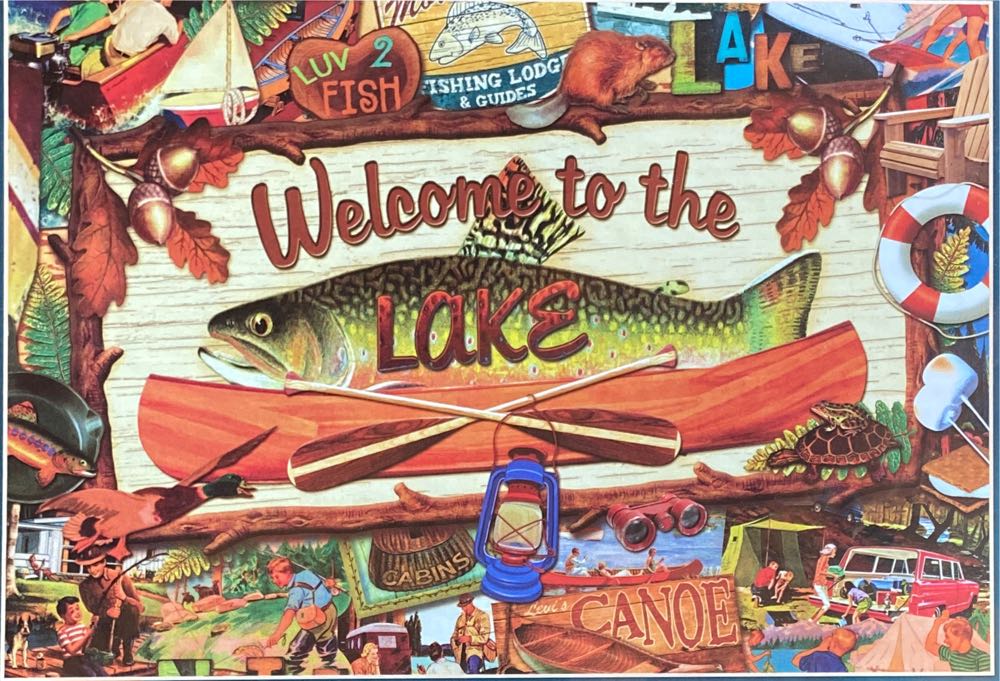 Welcome To The Lake - Completed And Gave To Kayla - Willow Creek puzzle collectible [Barcode 709786039425] - Main Image 2