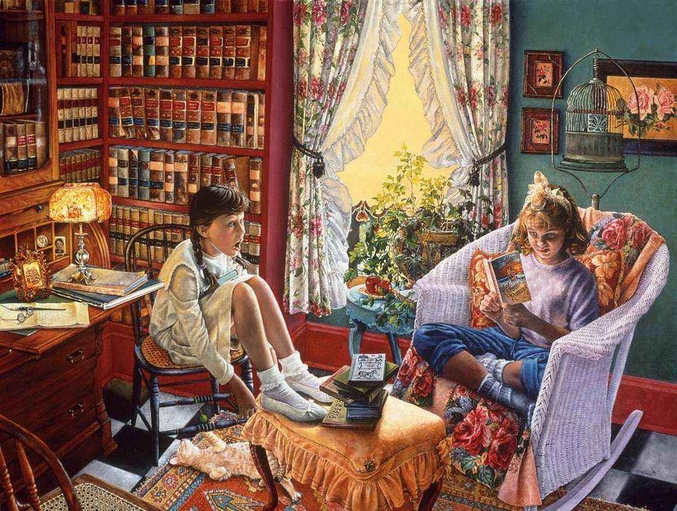 Just A Summer Romance - SunsOut 🇺🇸 puzzle collectible [Barcode 796780444041] - Main Image 2