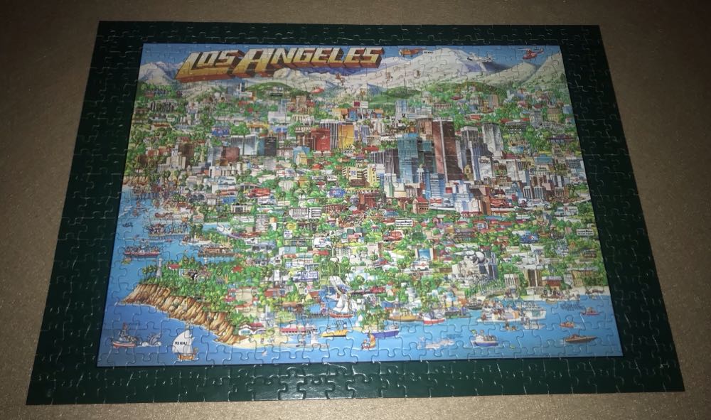 City of Los Angeles - Buffalo 🦬 🇺🇸 puzzle collectible [Barcode 079346973019] - Main Image 3