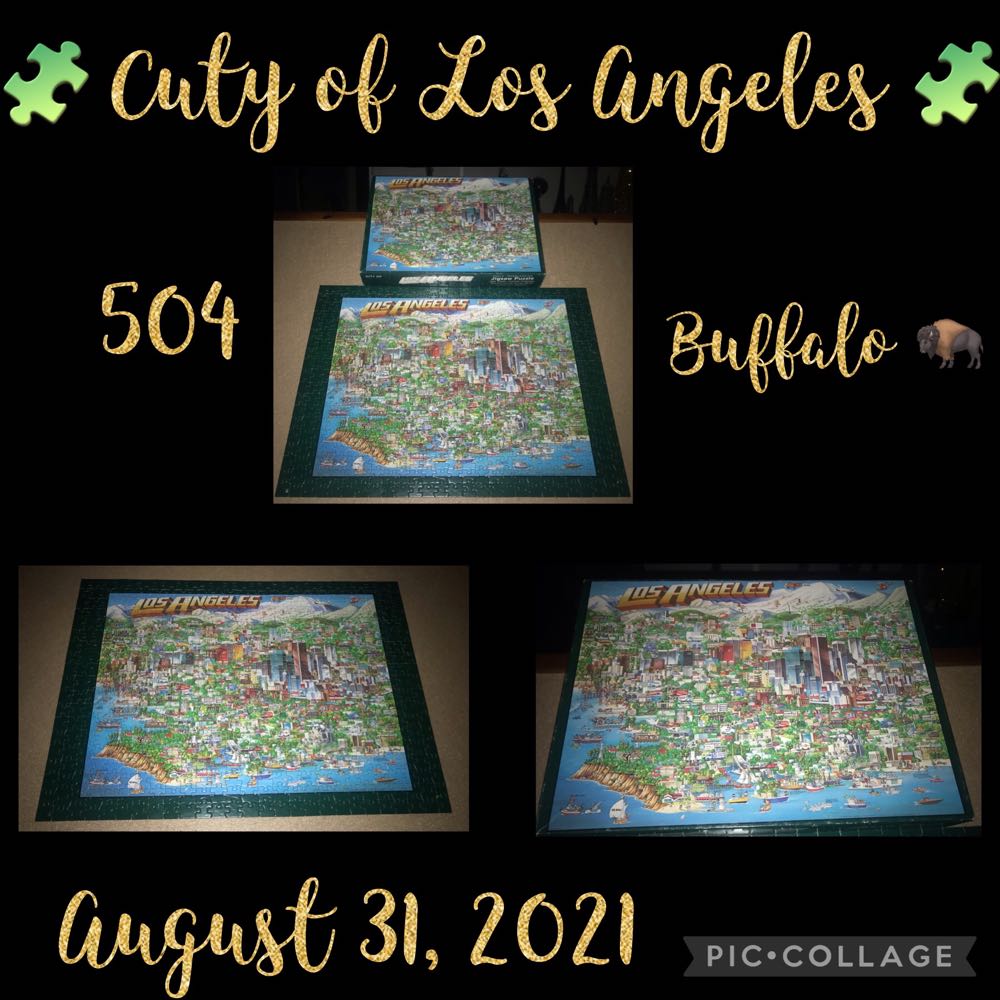 City of Los Angeles - Buffalo 🦬 🇺🇸 puzzle collectible [Barcode 079346973019] - Main Image 4