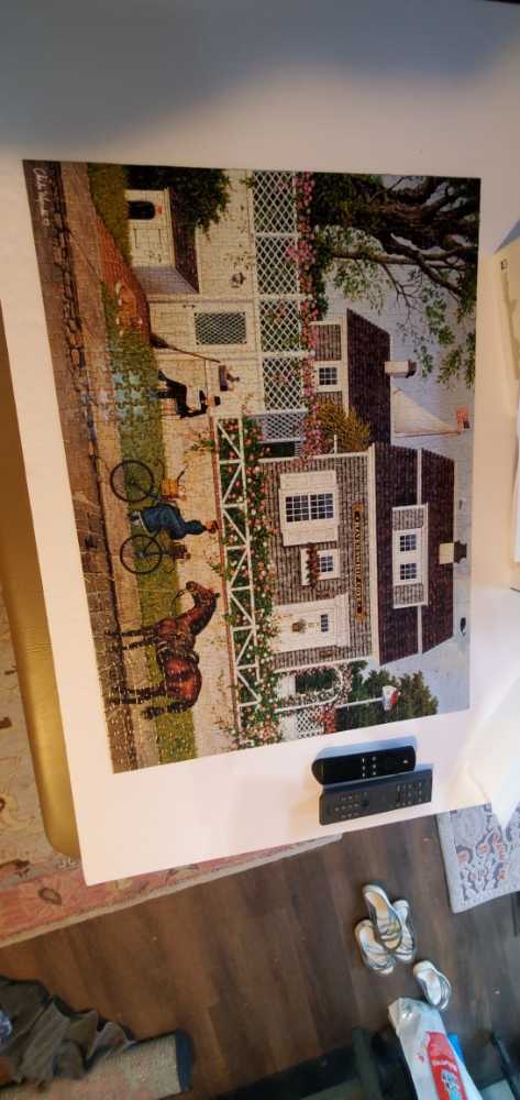 In Spring - Buffalo puzzle collectible [Barcode 079346115082] - Main Image 2