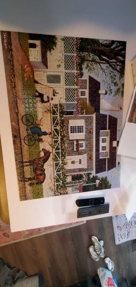 In Spring - Buffalo puzzle collectible [Barcode 079346115082] - Main Image 3