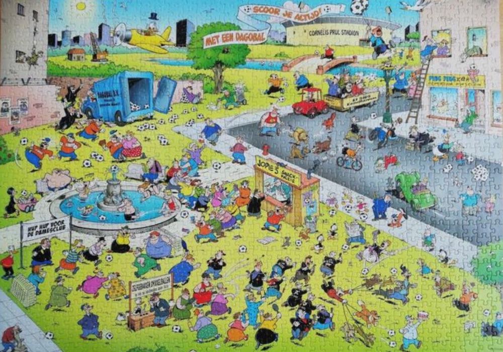 Donald Duck- Ballenbende - Donald Duck Netherlands puzzle collectible [Barcode 7108819731856] - Main Image 3