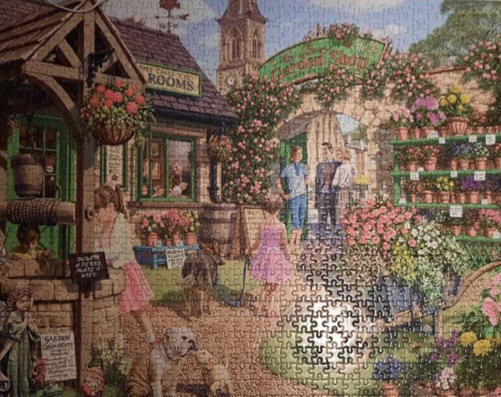Glennys Garden Shop - Gibsons puzzle collectible [Barcode 5012269061789] - Main Image 3