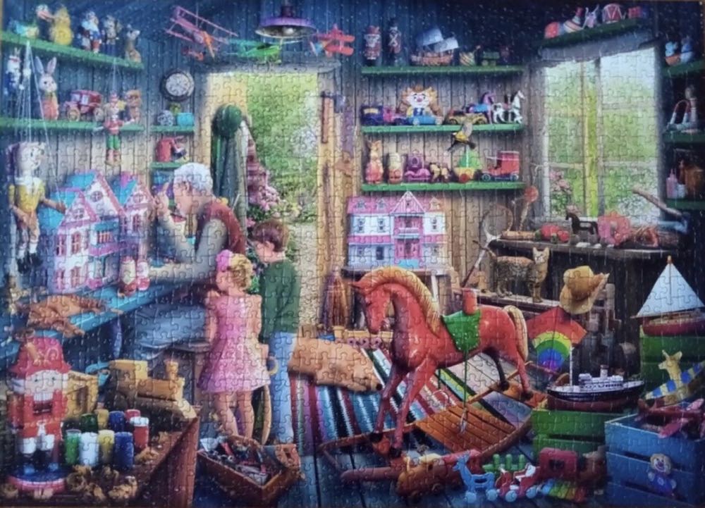 Toymakers Workshop - Gibsons puzzle collectible [Barcode 5012269062496] - Main Image 3